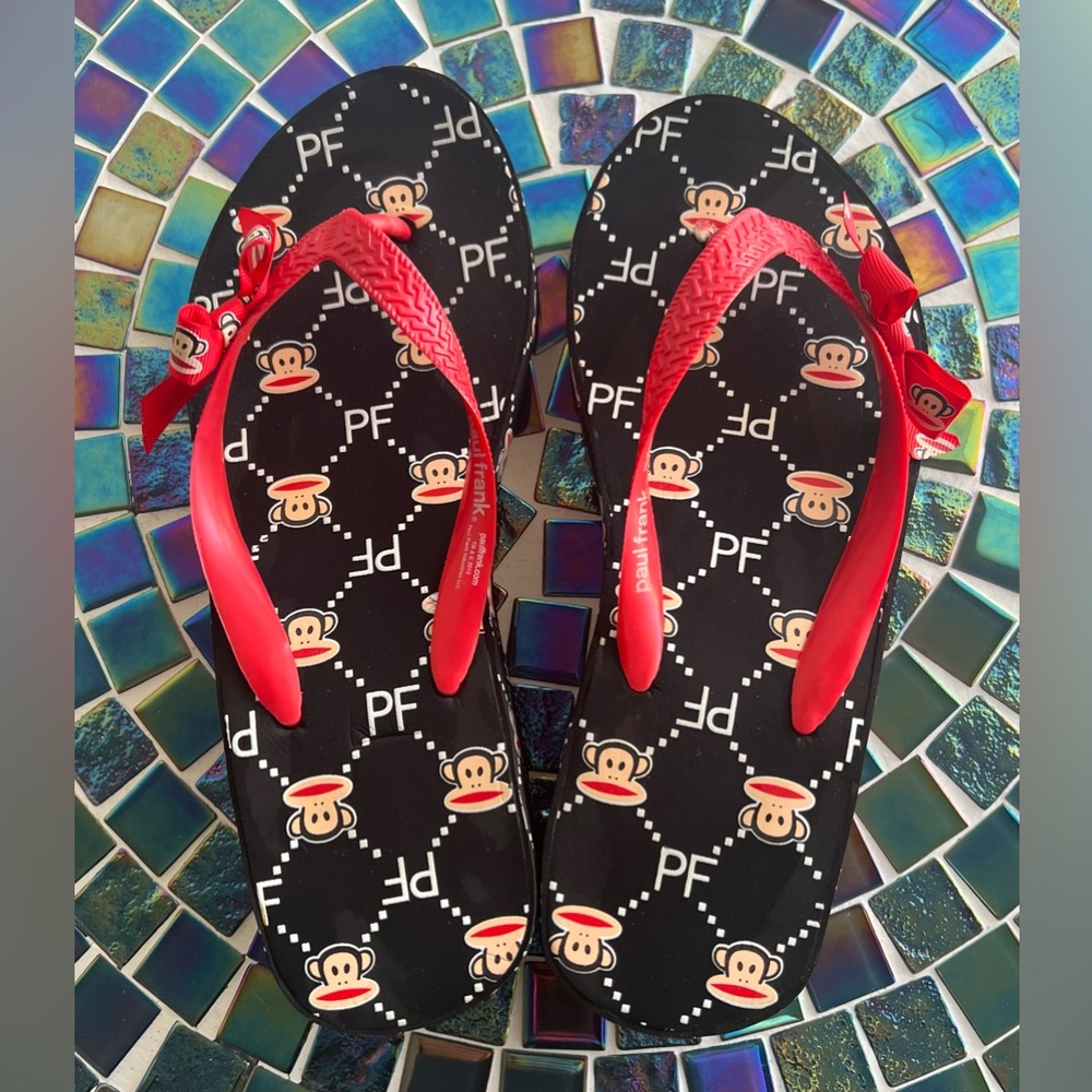 Authentic Paul Frank Flip Flops